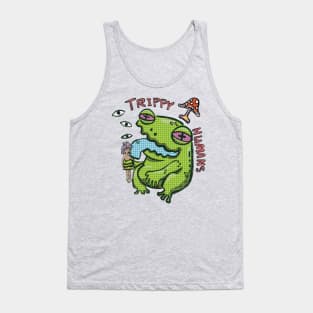 Trippy Humans Frog Lick Tank Top